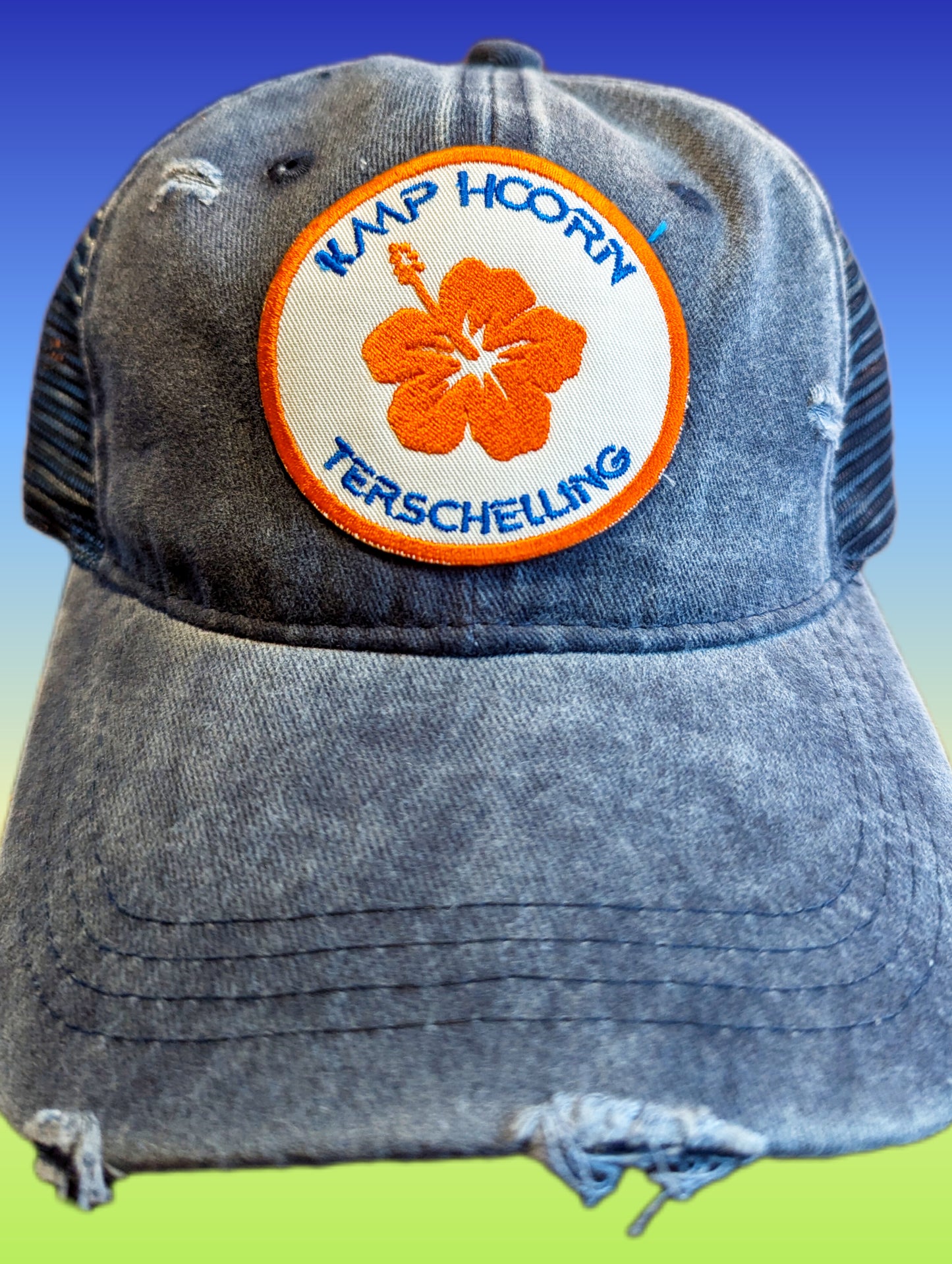 Cap Kaap Hoorn vintage dark blue